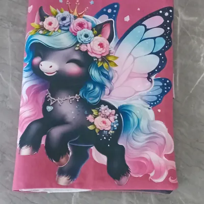 Protége carnet de santé licorne 